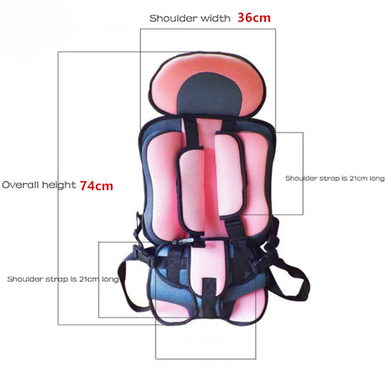 От 4 до 8 лет Детский автомобильный коврик для сиденья портативное детское