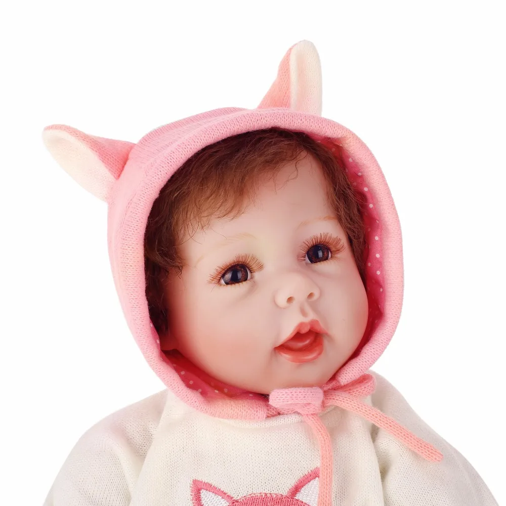 55 см Силиконовые Reborn куклы Baby живой реалистичный Boneca Bebe реалистичные настоящая