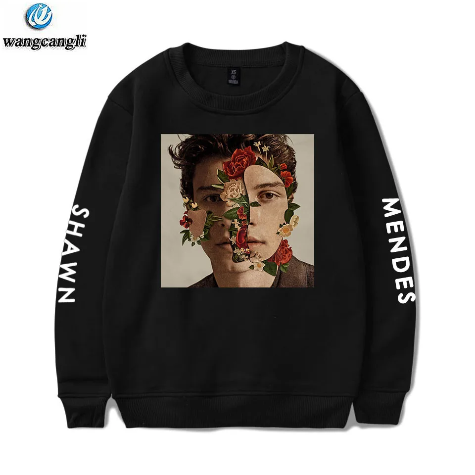 Новая мужская толстовка с капюшоном Shawn Mendes осенняя Женская принтом в стиле хип