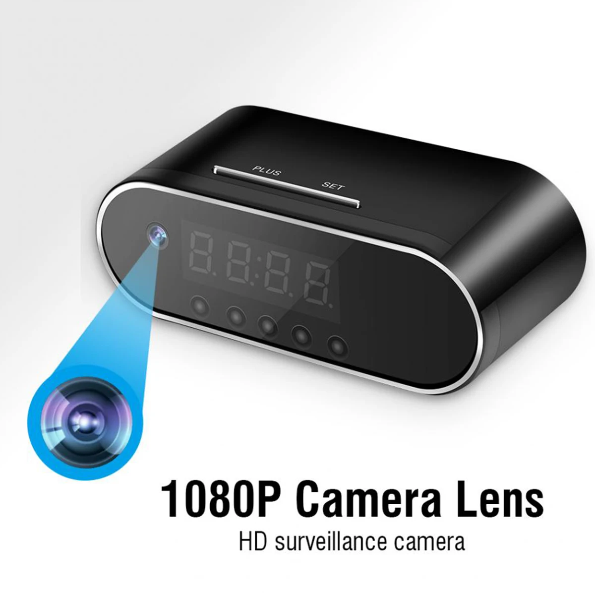 JRGK 1080P HD Часы камера wifi управление Скрытый ИК ночной будильник видеокамера PK Z16 цифровые часы видео камера мини DV DVR