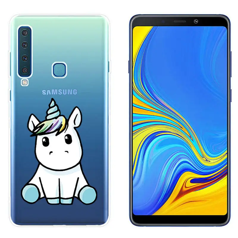 Arvin TPU чехол для A750 A6 A8 2018 A520 Fundas смартфона A5 A7 Plus Samsung Galaxy A9 прозрачный силиконовый |