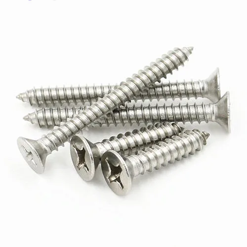 10 шт. Саморез с потайной головкой M6 * 16/20/25/30/35/40/50/60/70/80 мм|stainless steel bolts|steel boltsstainless bolt