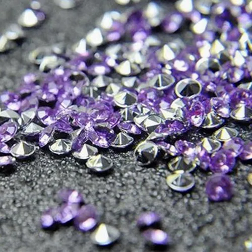 LigHT Purple Свадебные украшения 1000 шт 4,5 мм ремесла кристалл конфетти Разбрасыватели конфетти для стола прозрачные кристаллы центральный элемент вечерние праздничные принадлежности - Цвет: LigHT Purple