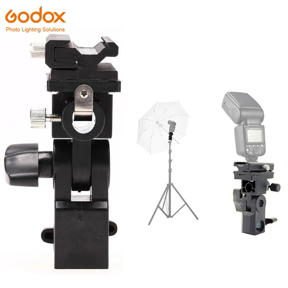 Godox 80 см/31,5 дюйма восьмиугольный зонт для софтбокса портативный софтб+ b-тип Горячий башмак кронштейн+ сотовая сетка для вспышки камеры Canon Nikon