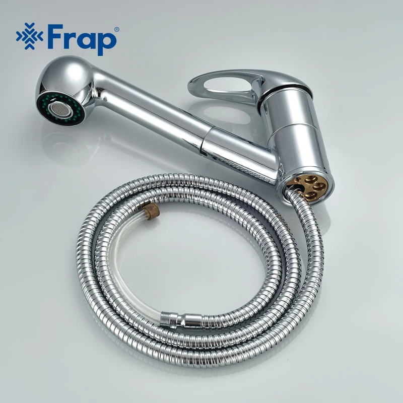 FRAP новые смесители для кухни Поворот на 360 градусов Выдвижной Смеситель кухонной