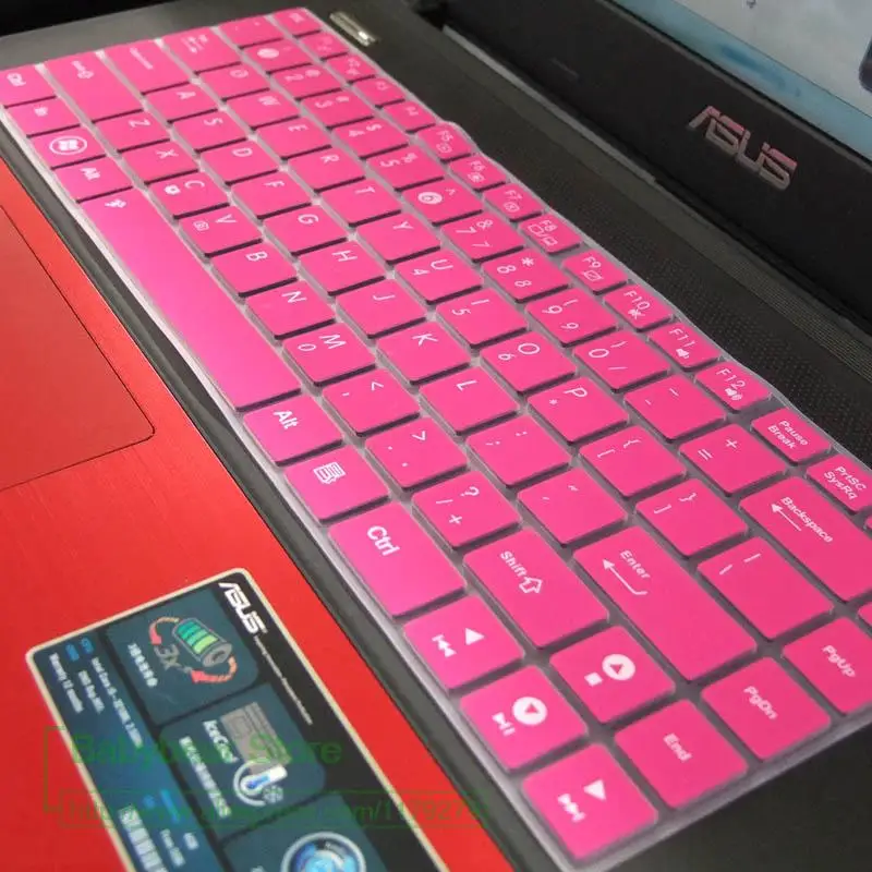 Чехол для ноутбука с силиконовой клавиатурой Asus A43 A45 A45V X42J K42e X35 X32 N46 U44 U44SG X43B K45 |