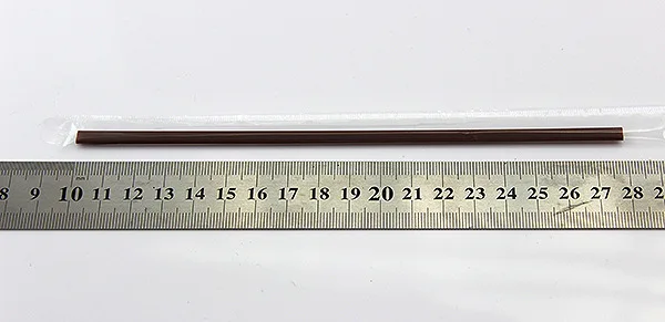 100 шт./лот одноразовые соломинки кофейного цвета пластиковые трубочки для напитков с двумя отверстиями для вечерние праздничные свадебные туфли; высота каблука 18 см, индивидуальная упаковка, E280
