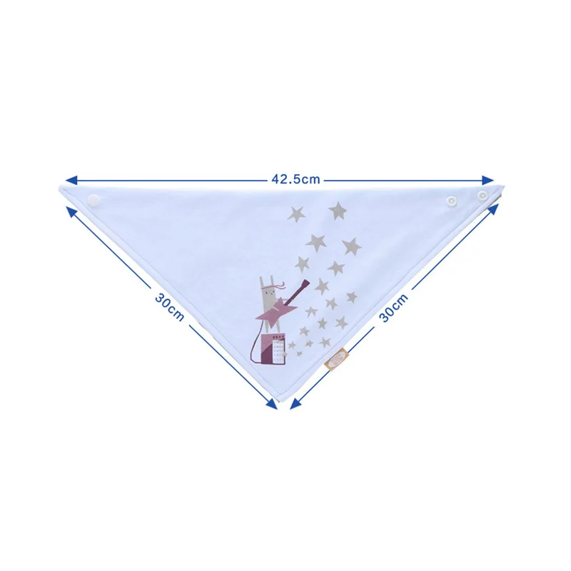 Хлопковые детские слюнявчики мягкая бандана шарф для кормления детская одежда