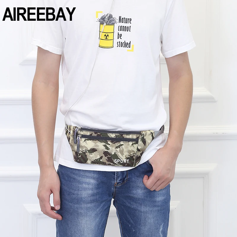 AIREEBAY Сумка-пояс на талию женский поясной ремень для бега велоспорта спорта