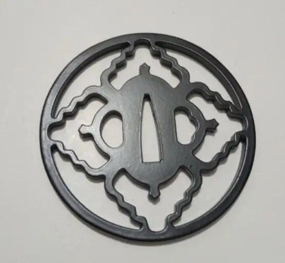 Высокое качество японский Железный охранник Tsuba для самурая Катана Меч Нож Wakizashi