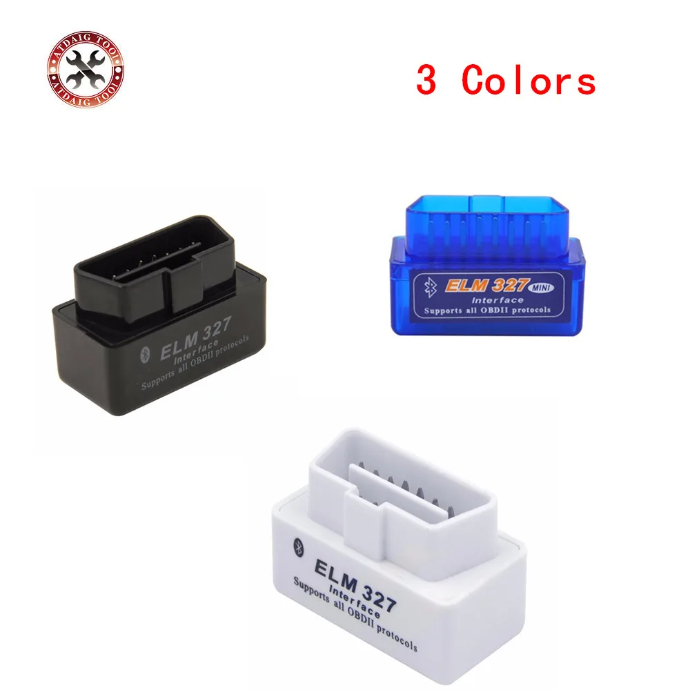 Лидер продаж! Автомобильный мини-сканер OBD ELM327 Bluetooth OBD2 V2.1 сканер OBDII 2