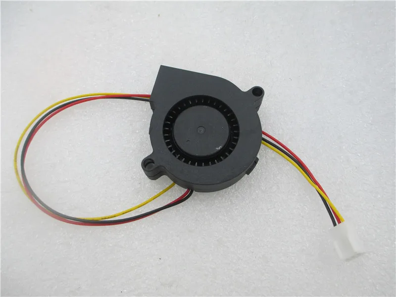 

2PCS FAN FOR 5CM 5015 50x50x15mm 50x50x15mm 5V 0.20A 3 wire turbo fan blower Alarm function