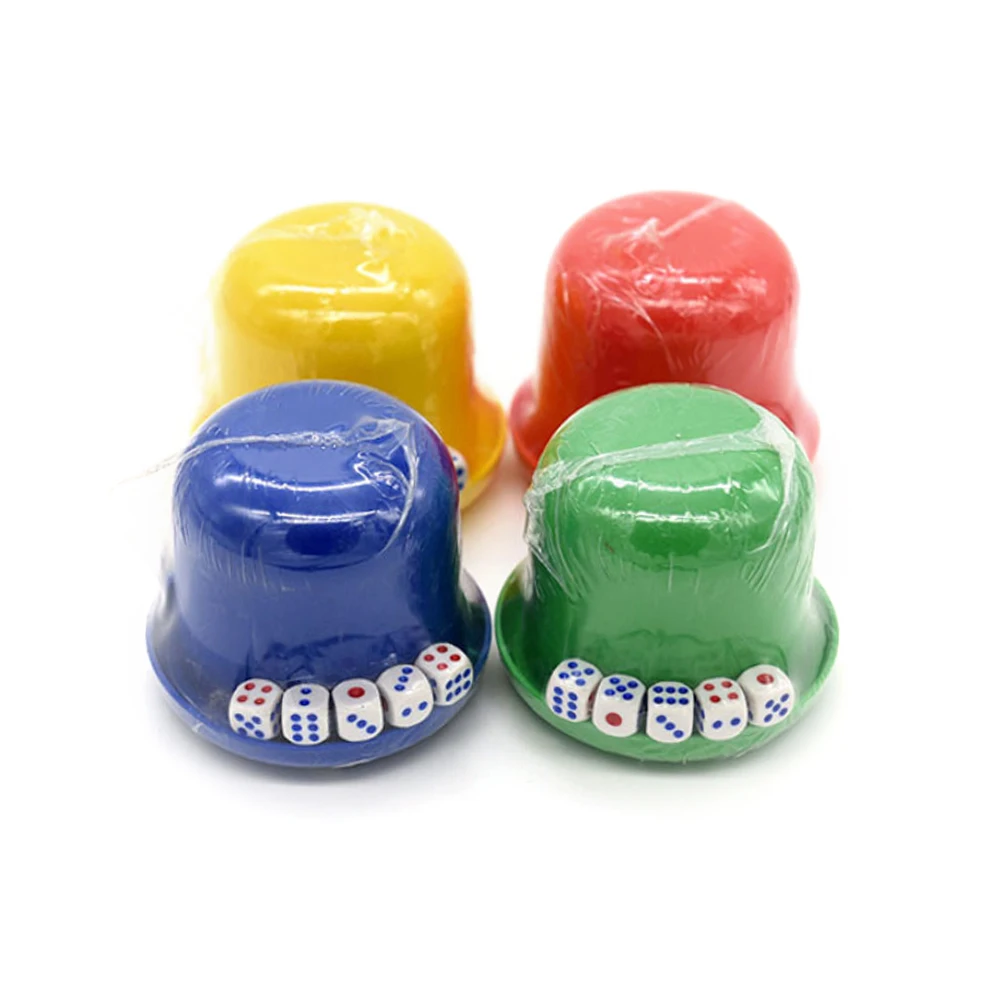 1 комплект бар вечерние кости чашка с соломкой Питьевая Настольная игра азартные