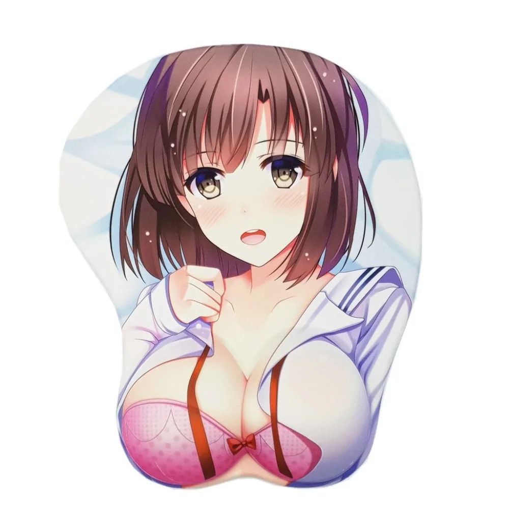 Коврик для мыши Saenai Heroine no Sodatekata 3d подставка под запястье с рисунком Katou Megumi Anime