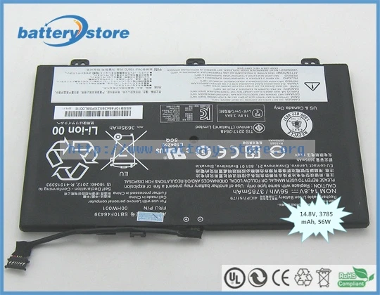 Оригинальные аккумуляторы для ноутбуков 00HW001 ThinkPad S3 (20ax000рант) S5(20B3A022CD) 20DM000ACD