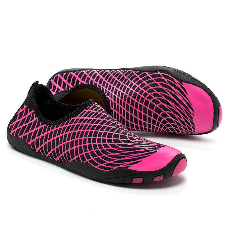

Adults Outdoor Aqua Shoes Slip On Breathable Swimming Water Upstream Flats Summer Soft Outdoor Beach Shoes