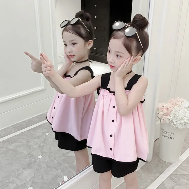 Anlencool/модный костюм для девочек специальное предложение лето 2019 новый из двух