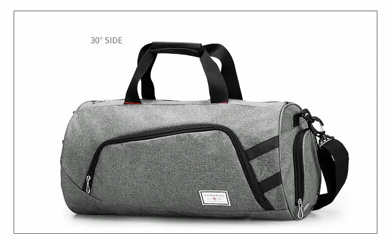 35L холщовая Мужская спортивная сумка для спортзала, большая женская тренировочная сумка, сумка для хранения на открытом воздухе, сумка для хранения баскетбола, фитнеса, сумки для багажа через плечо