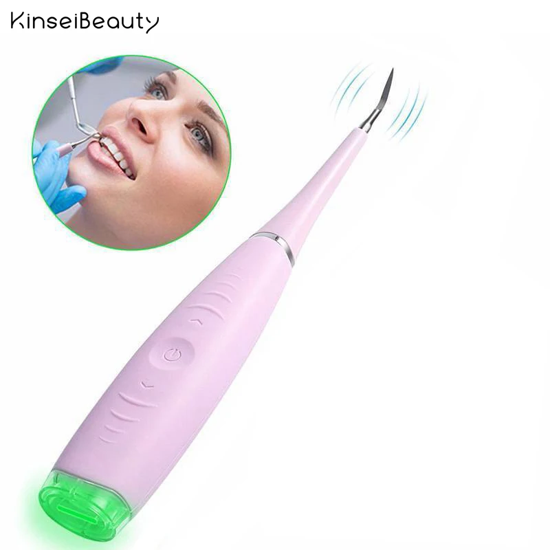 Портативный Электрический звуковой зубной камень удалитель пятен средства для