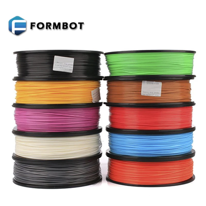 Высококачественный PLA наполнитель FORMBOT 1 75 мм/3 мм для 3D печати|pla filament|printing