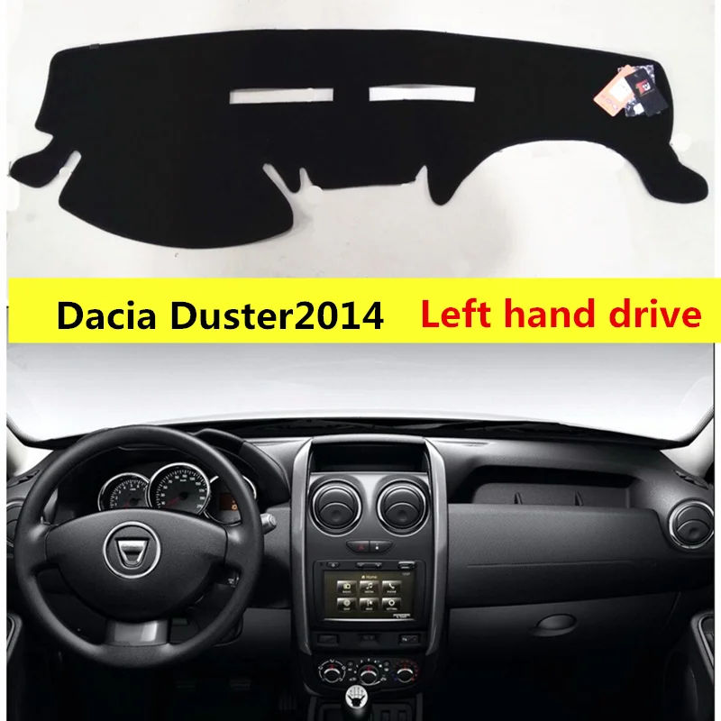 Защитный коврик Taijs для приборной панели автомобиля Dacia Duster 2014 2017 чехол левого