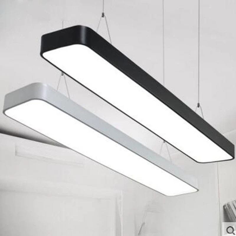 Светодиодные офисные люстры светильник Прямоугольные студийные светильники s
