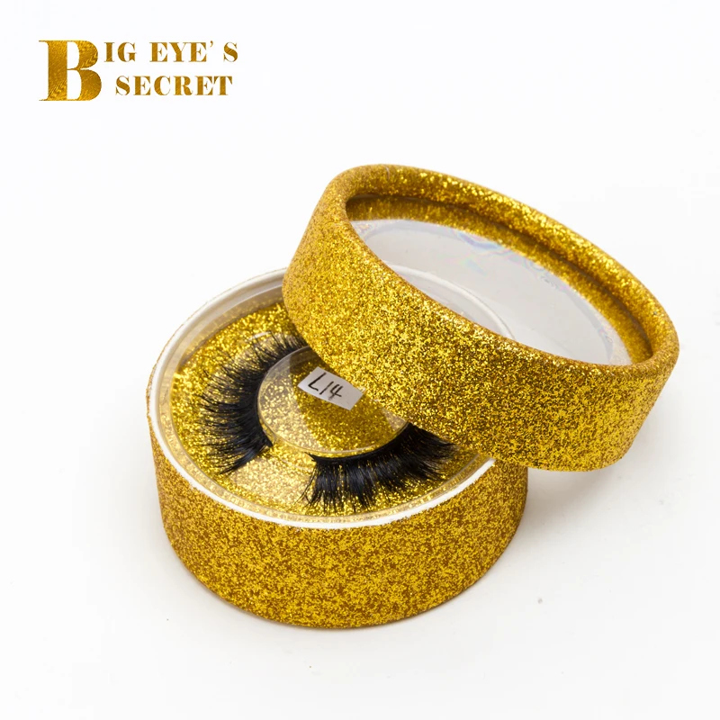 Big eye's secret 5 шт оптом, блестящие круглые накладные ресницы упаковочные коробки Поддельные 3d накладные ресницы из норки чехол пустой