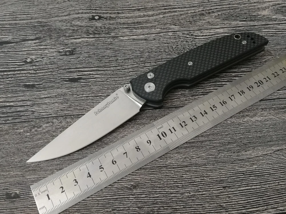 WHYEDC версия jonnyjamie Vikinger C811CF S35VN лезвие из нержавеющей стали углеродное волокно