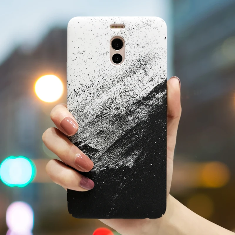 Для Meizu 16th чехол, модный дизайн, индивидуальная текстура, матовая жесткая задняя крышка для Meizu 16th Plus, мобильный чехол для телефона для Meizu 16