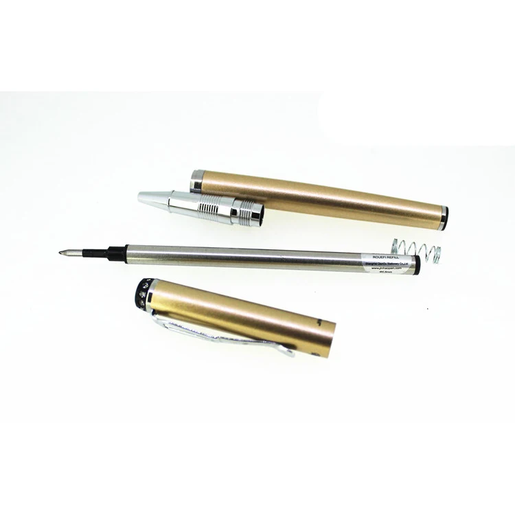 Jinhao 301 Kawaii розовая и серебряная шариковая ручка с зажимом и бриллиантом 0,7 мм Металлические Шариковые Ручки школьные офисные принадлежности