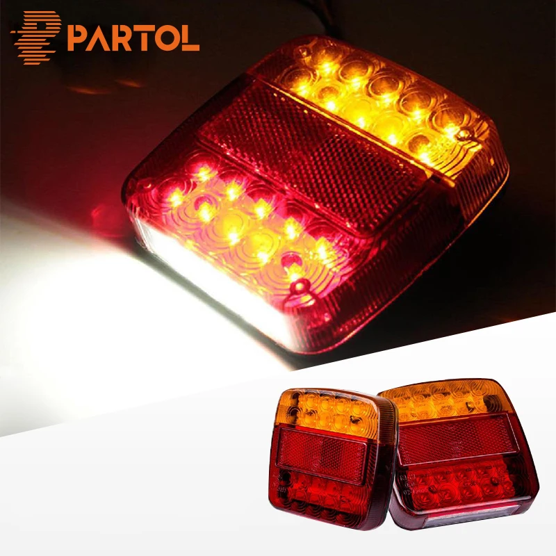 Partol светодиодный задний фонарь для грузовика автомобиля сигнальный сигнал