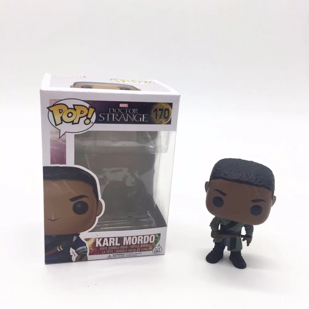 Funko POP Doctor Strange Авторизованная виниловая кукла Marvel Бесконечность война Карл Мордо
