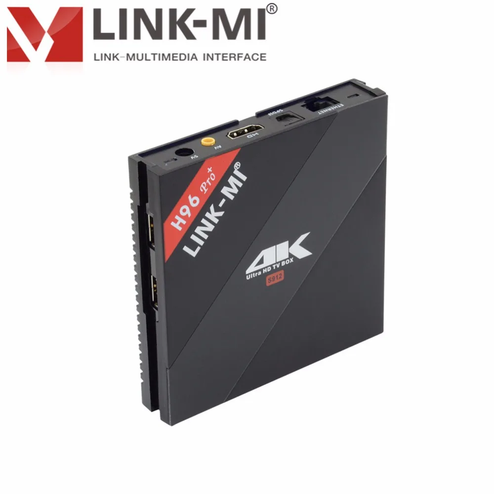 LINK-MI LM-H96 Pro + (3G 32 г) HDMI ТВ boxandroid 7.1.1 поддержка 4 К 2.0 3G г | Электроника