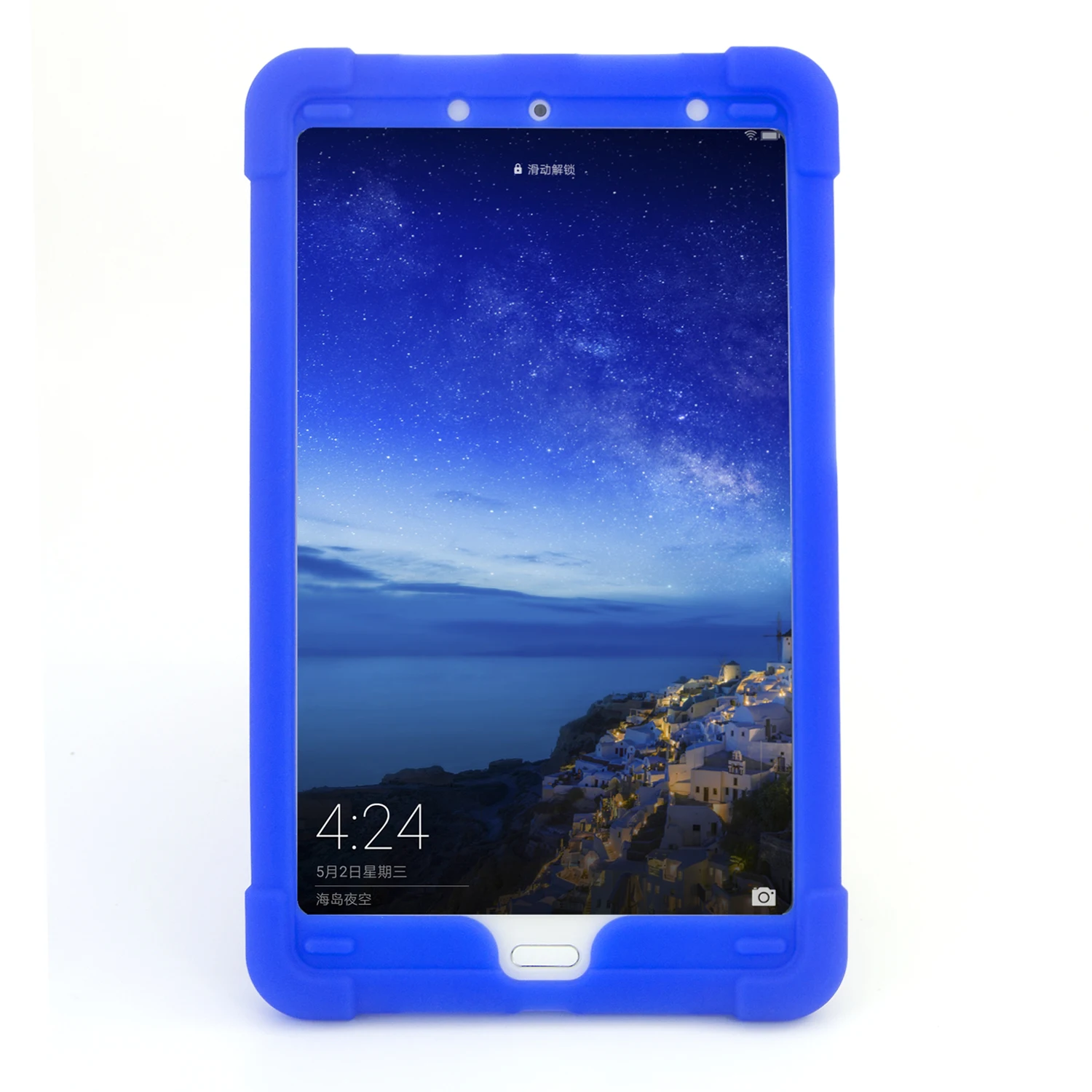 Blue Подпрыгивающий чехол для huawei MediaPad M5 8,4 Вт, эластичный чехол для huawei M5, чехол для модели SHT-AL09/W09, 8,4 дюймов, чехол-бампер для планшета - Цвет: Blue