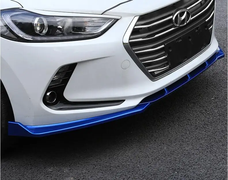 Передние бамперы ABS для Hyundai Elantra 2017 2018 2019|Хромирование| |