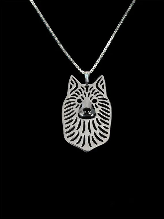 Модное красивое женское ожерелье с золотым и серебряным покрытием|dog pendant|statement
