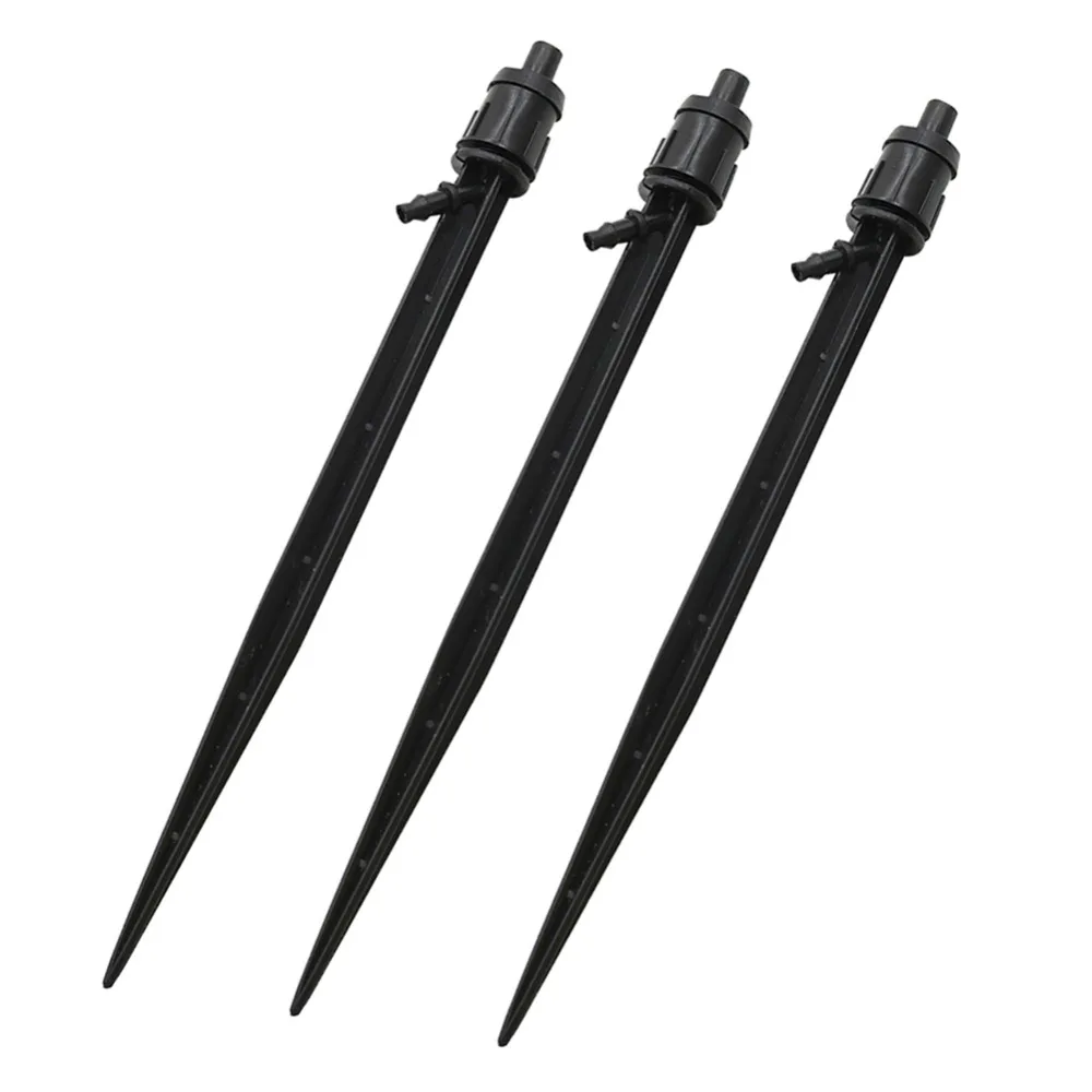 

7.5mm Adjustable Sprinkler Brackets Holder Garden Water Irrigation Mist Nozzles connector Sprinkler Fitting for 4/7mm Hose 6 Pcs