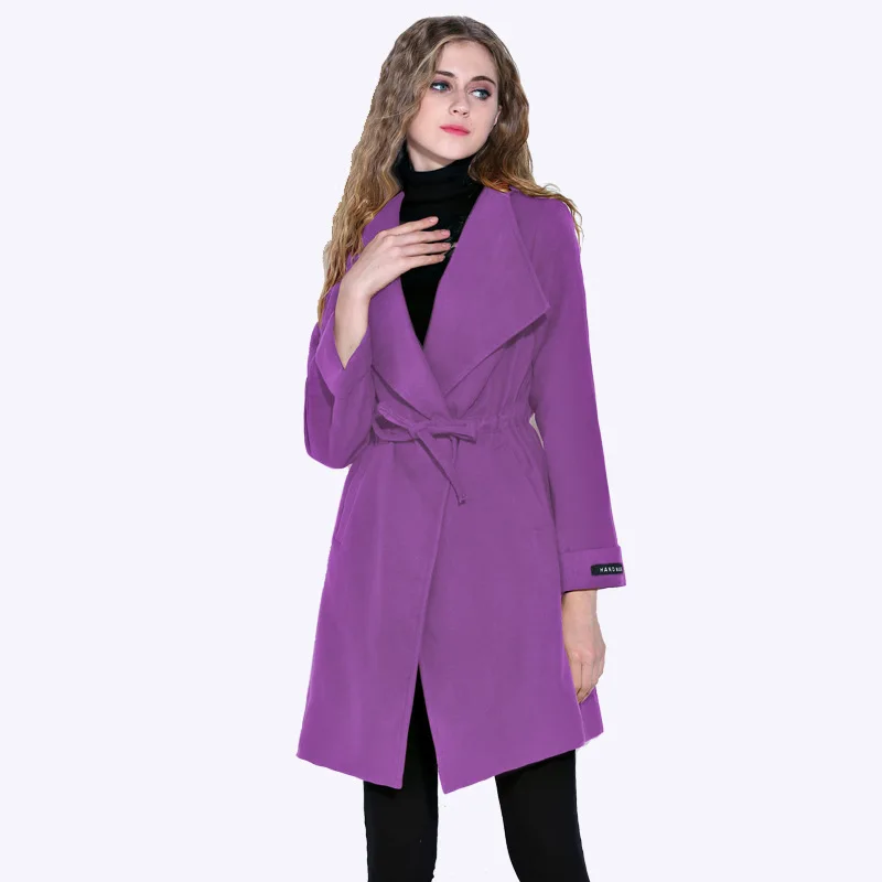 

2019 Time-limited Sobretudo Abrigo Mujer Ou Chang Loose Coat Overcoat Woman Autumn And Winter Dress New Long Fund Thickness