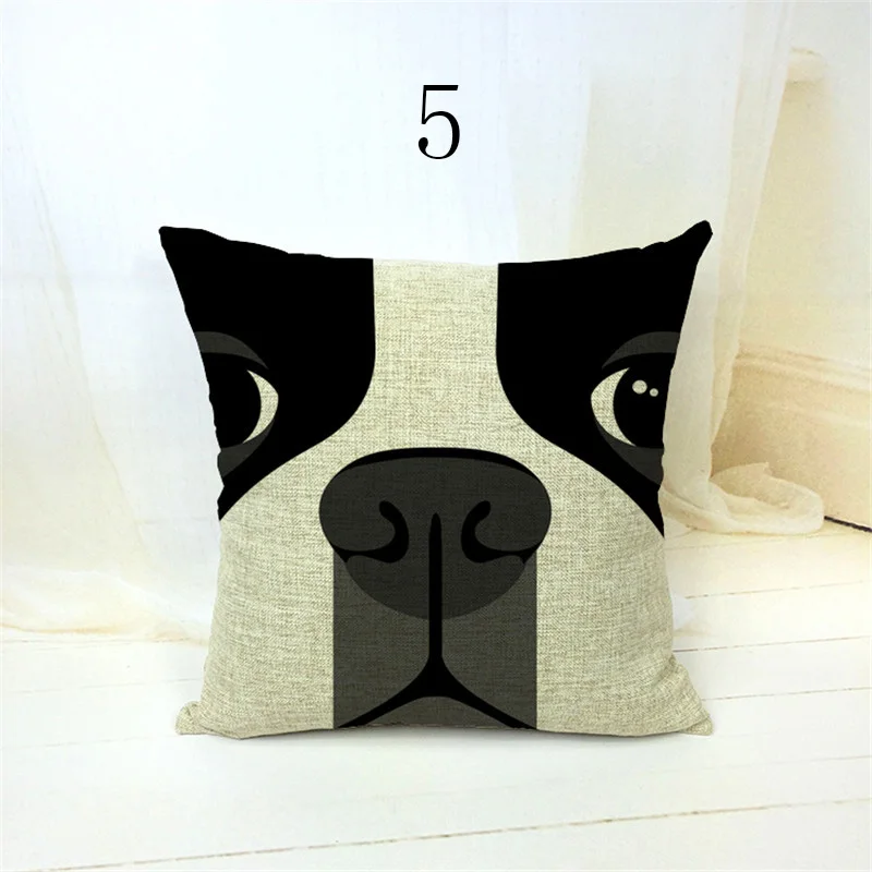 Милые животные собака кошка для детей Декоративные Чехлы дивана подушка