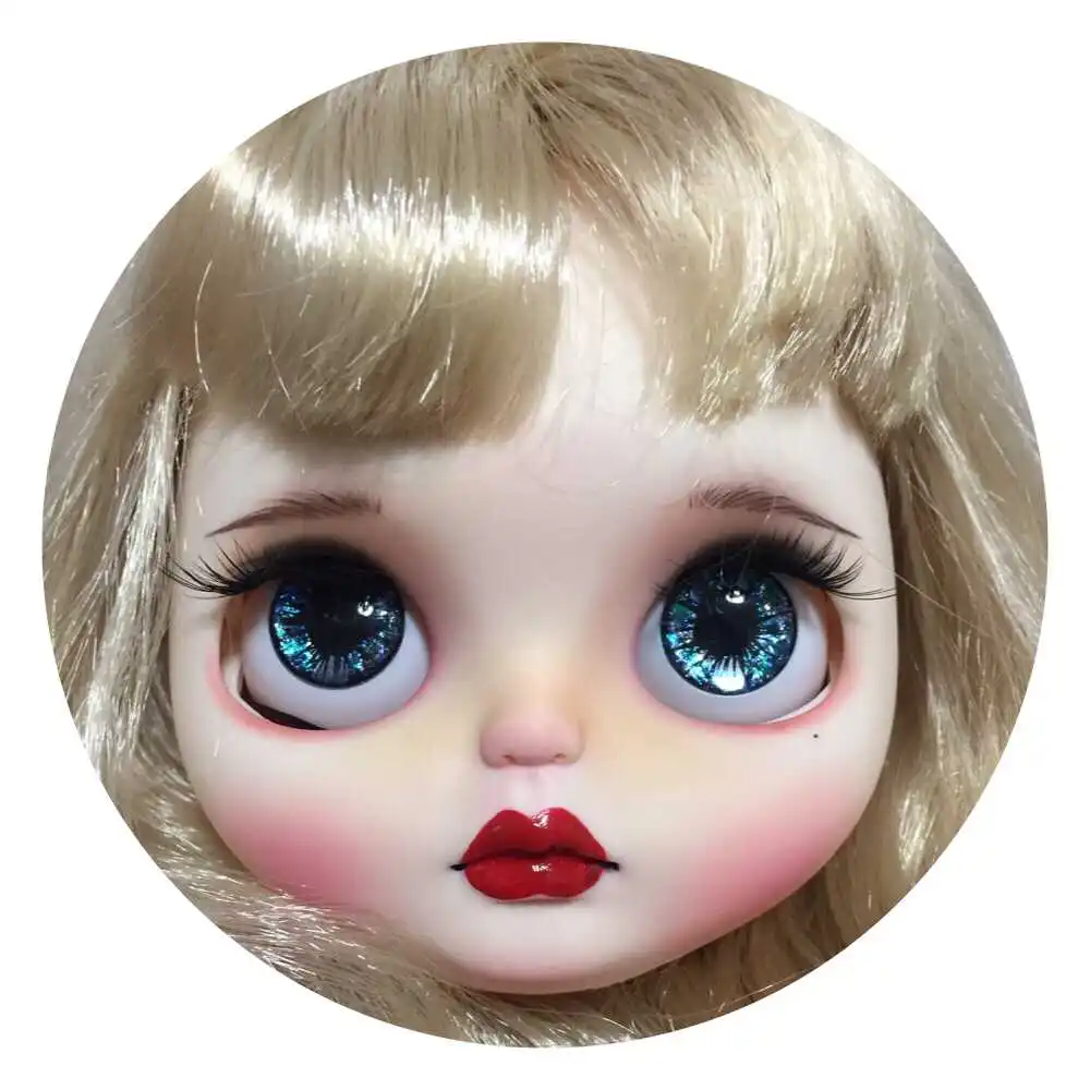 Индивидуальное лицо для куклы Blyth girl|Куклы| |
