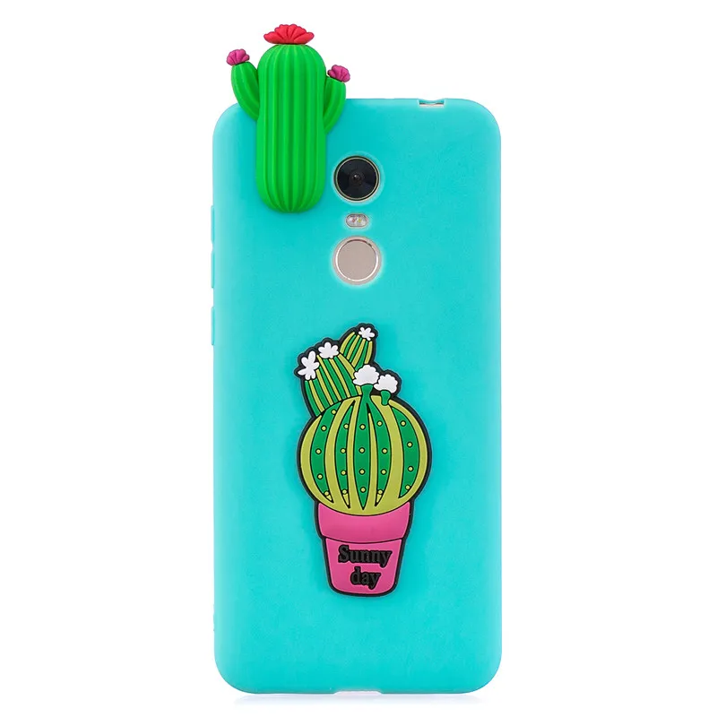 FLYKYLIN Phone Cases sFor Coque Xiaomi Redmi 5 Plus Case Soft 3D DIY Panda Bear Doll Toys for 5A 6A Back Cover |