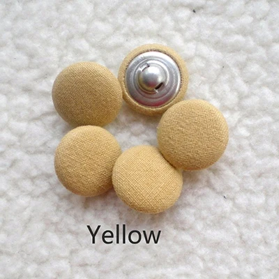 Yellow Meetee, 20 шт., 18-28 мм, цветная Кнопка с хвостовиком, сделай сам, ветронепроницаемая куртка, Пряжка для сумки, Ручное шитье, аксессуары для одежды, BD538 - Цвет: Yellow
