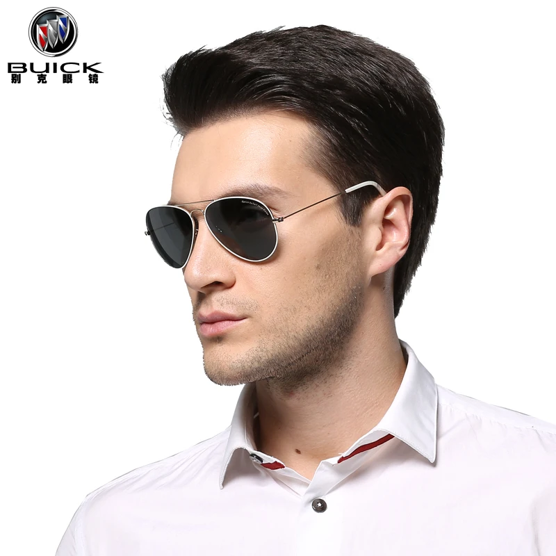 

Мужские солнцезащитные очки Брендовые дизайнерские поляризационные очки в оправе из сплава солнцезащитные очки для вождения мужские модн...