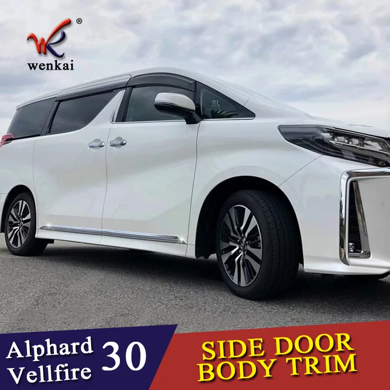 Автомобильные аксессуары Стайлинг для Toyota Alphard Vellfire 30 серии 2016-2019 Кузова Боковая