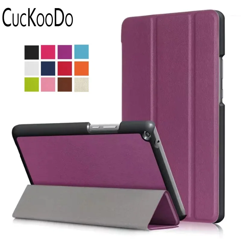 CucKooDo 200Pcs/lot Ultra Slim Smart Shell Standing Cover with Auto Wake / Sleep Feature for Huawei MediaPad T3 8.0 inch | Компьютеры и
