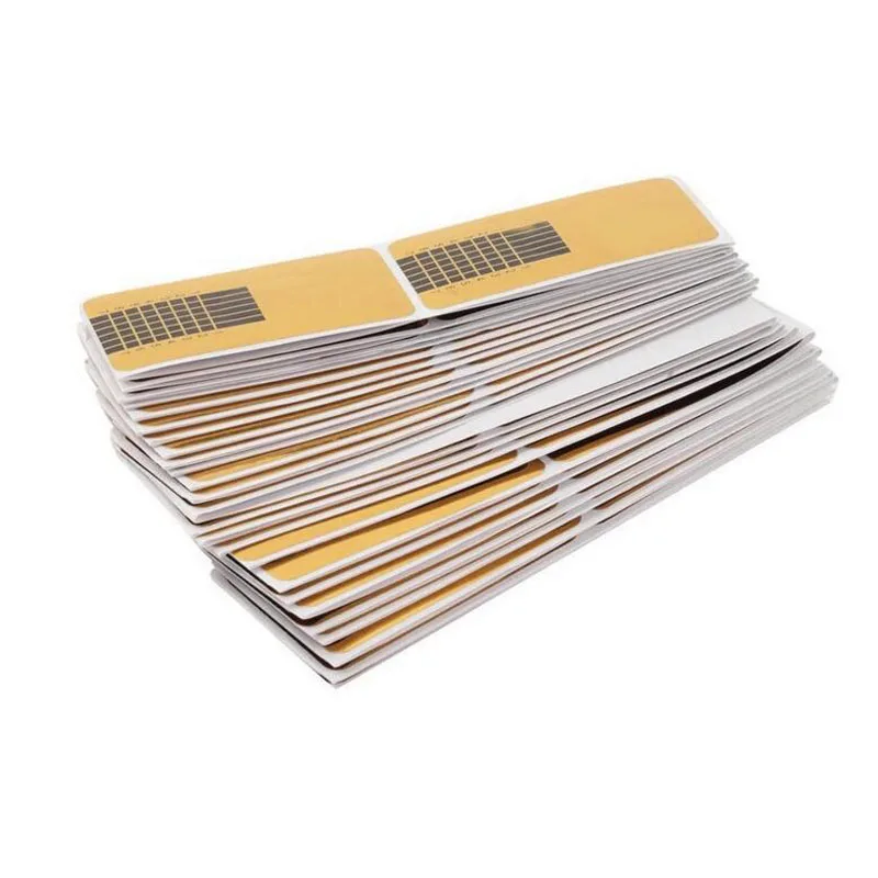 Форма для французского маникюра Bittb Типсы наращивания акрилового геля трафарет