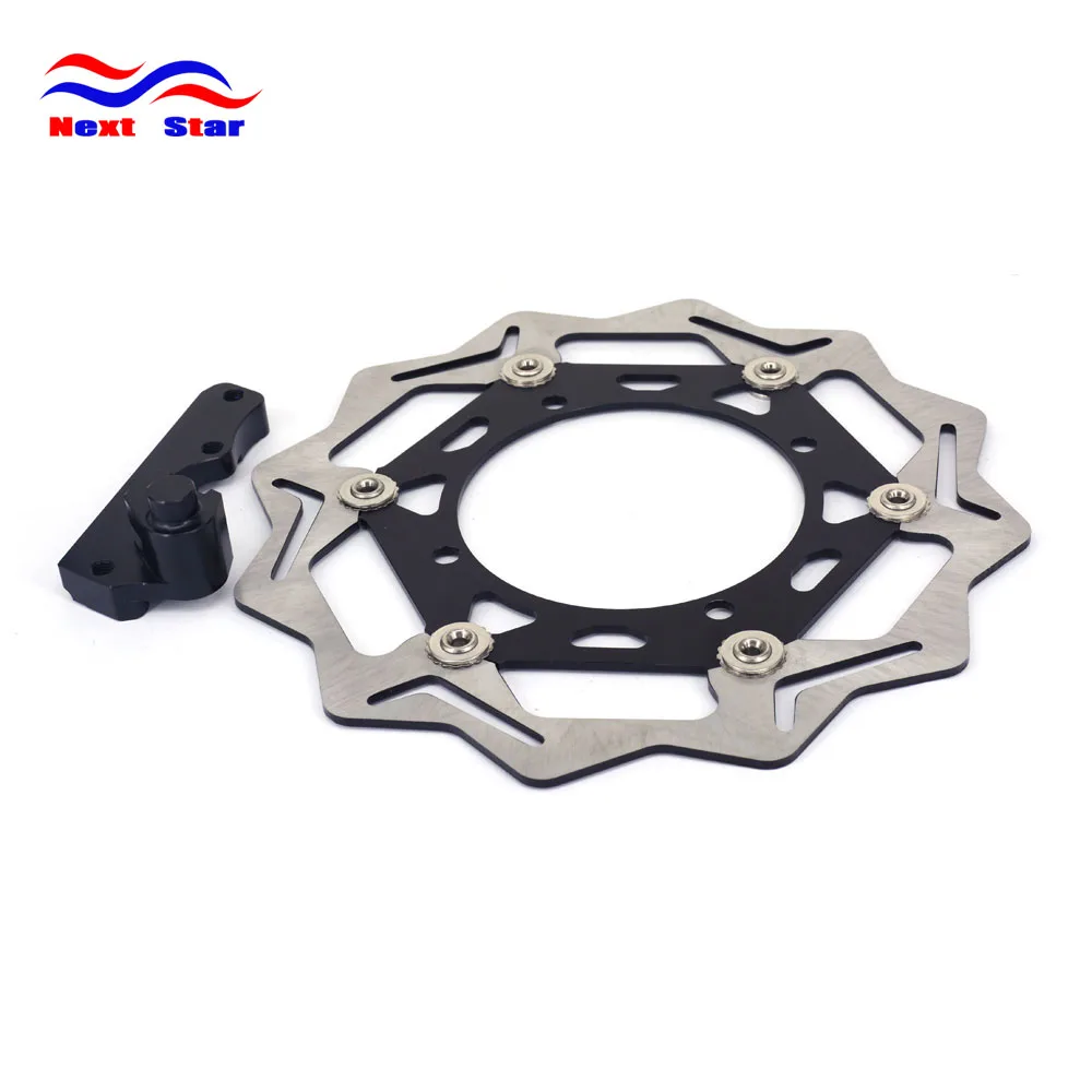 Мотоцикл 270 мм передний ротор плавающего тормозного диска и адаптер кронштейн