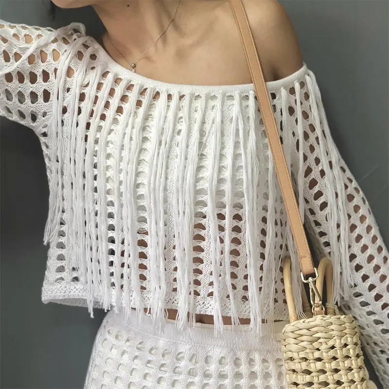 Misswim Сексуальная накидка 2019 Saida de Praia пляжная одежда Canga Robe Plage вязаный пляжный лиф