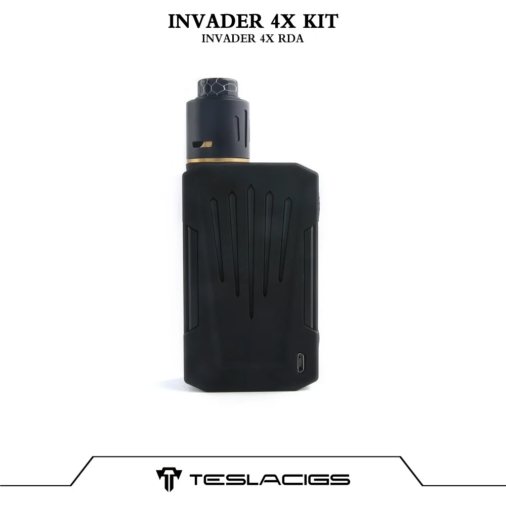 Tesla Invader 4X VV комплект легкий вес мод 280 Вт с Teslacigs RDA легко одна катушка сборка Дека