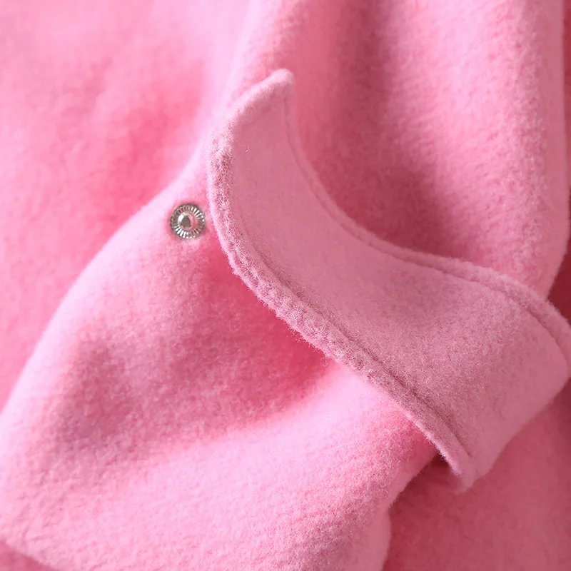 ELFSACK женские зимние шерстяные пальто консервативный стиль женская Смешанная